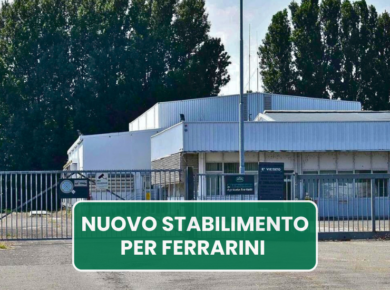 foto dello stabilimento nuovo comprato dall'azienda "ferrarini"